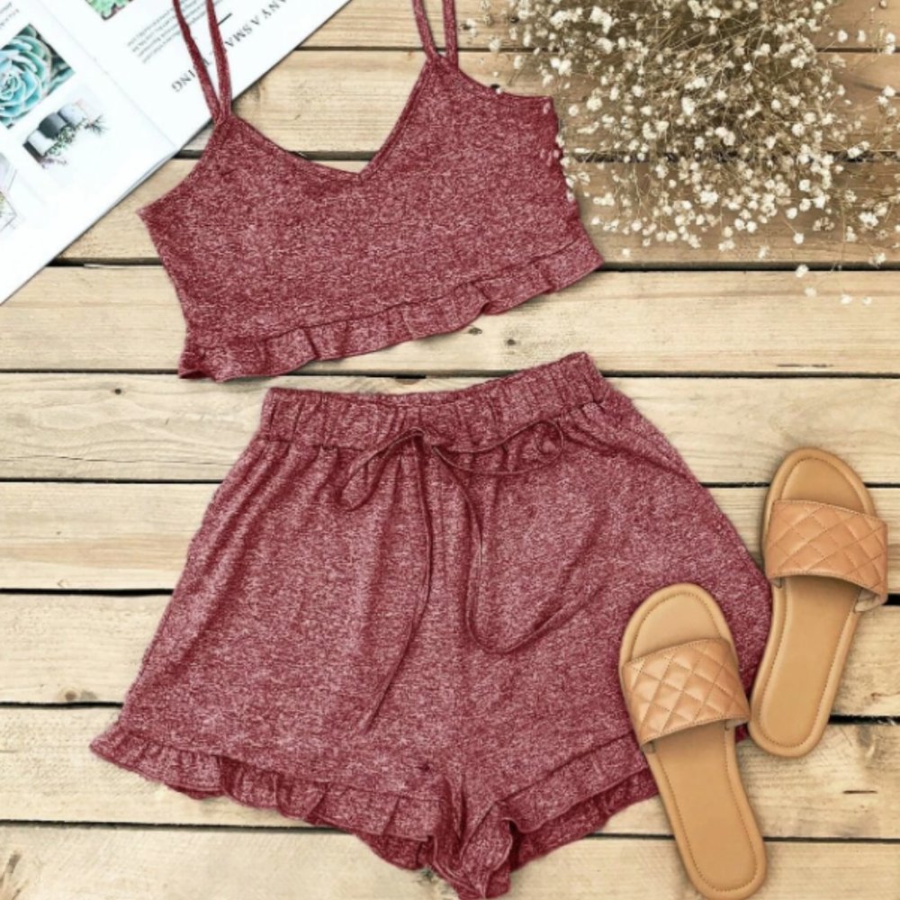 Crop & Shorts Set